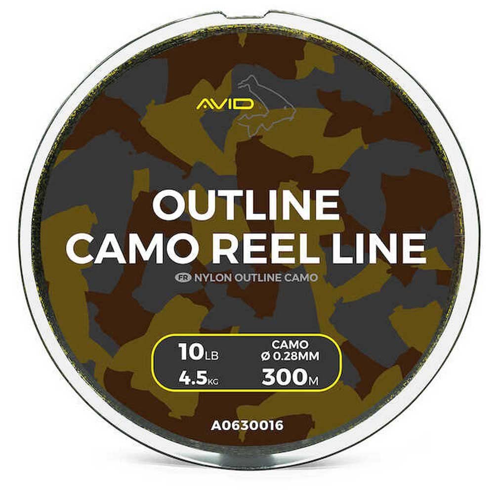 Preston Avid Outline Camo Reel Line 10lb 300m A0630016