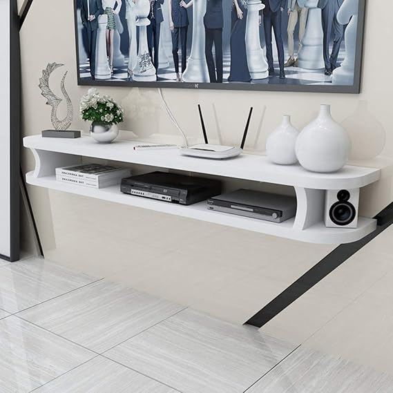 WXQIANG Wandregal Wandmontage TV Schrank Regal Wand TV Schrank