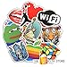 200 PREMIUM Stickers Decals Vinyls | Pack of The Best Selling Quality Sticker | Perfect To Graffiti Your Laptop, Skateboard, Luggage, Car, Bumper, Bike, Hard Hat | The Bryta Store