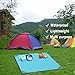 LITAUS Outdoor Picnic Beach Blanket Stakes, Waterproof Camping Trap Beach,Camping,Traveling Hiking,Pocket blanket Corner Pockets, Loops Bag