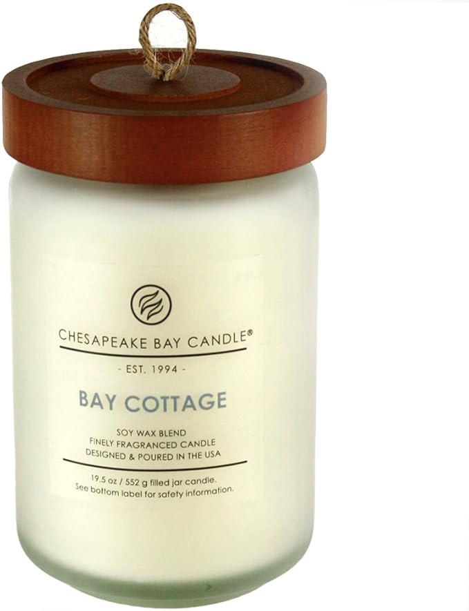 Chesapeake Bay Candle Heritage Collection Large Glass Jar Candle with