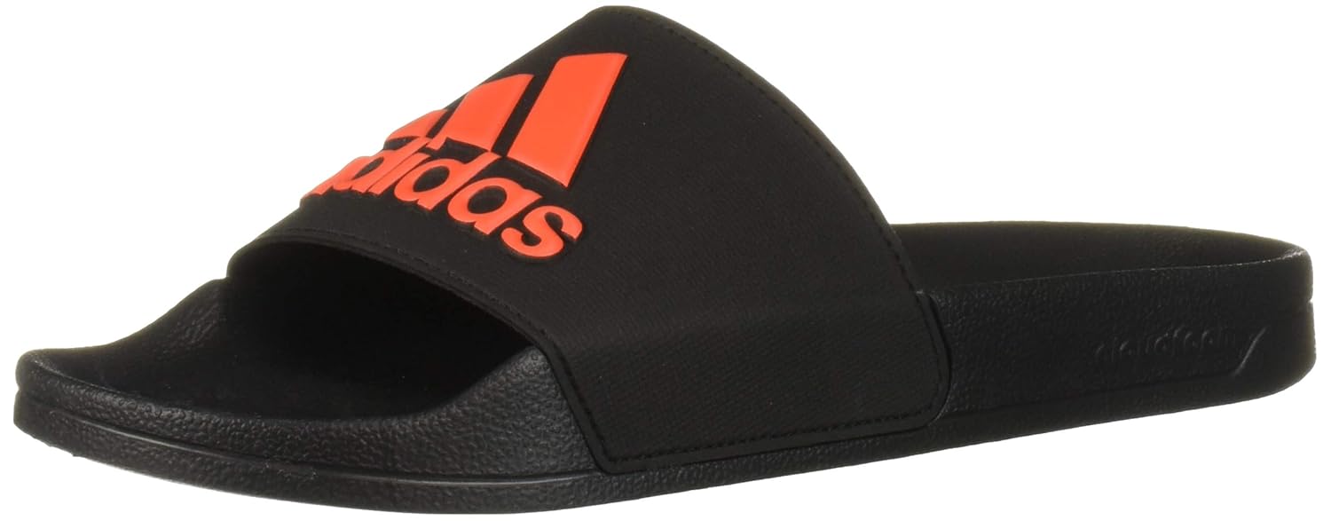 adidas adilette orange black