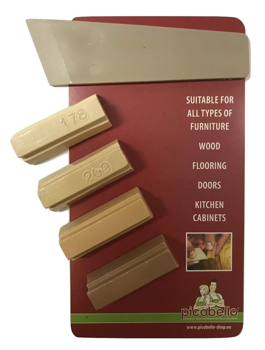 1 X Laminate Floor Worktop Furniture Repair Kit L For Beech Light Beech Warm Beech Honey Beech Ash Birch Light Oak Maple Pine Medium Oak