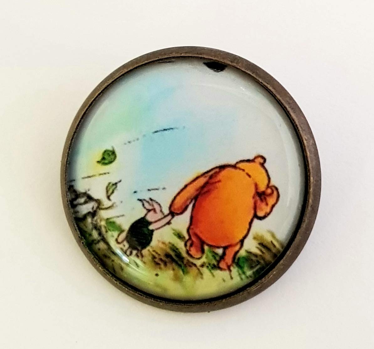 Winnie The Pooh & Piglet Brooch
