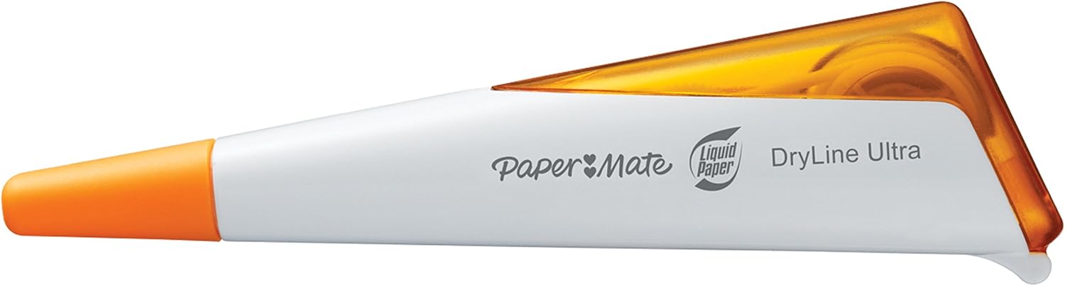 Paper Mate Liquid Paper DryLine Ultra Correction Tape, Assorted Colors, 3 Count : Office Products