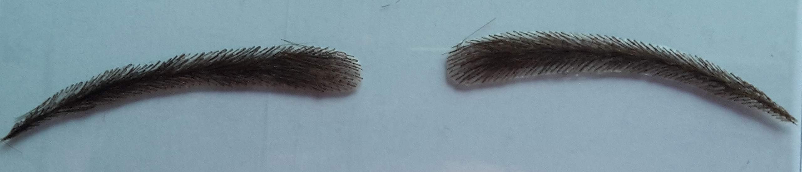 PrettyLoxx PU base Eyebrows x1 pair with adhesive and eyelashes #9 (4)
