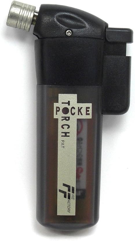 Amazon 新富士バーナー ポケトーチ バーナー 日本製 強力耐風 アウトドア ライター燃料 火力調節 小型 火口径 14mm スケルトン 黒 Pt14ffbcr Diy 工具 ガーデン