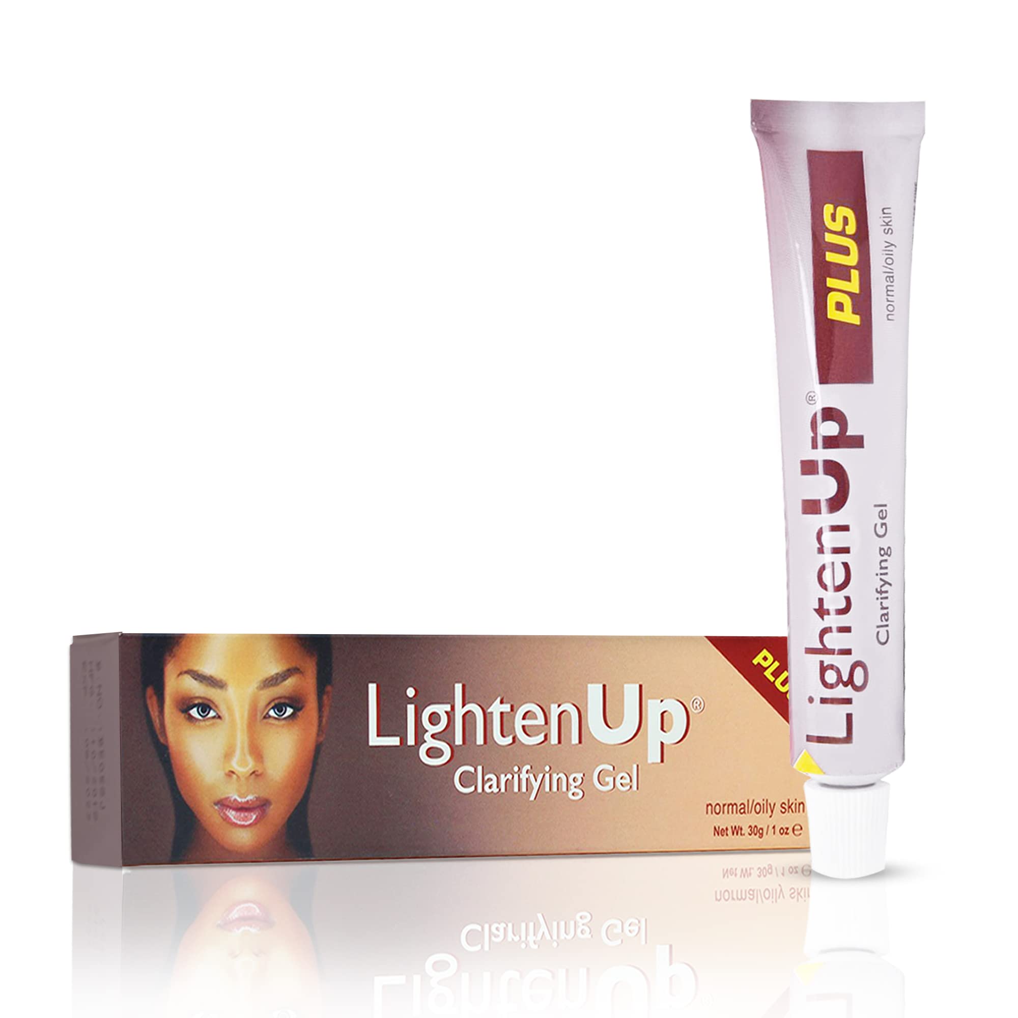 Photo 1 of OMIC Lighten-Up Plus Clarifying Gel - 1 fl oz / 30 ml - Brightening Cream for Knuckles, Elbows, Hands, Armpits, with Alpha Arbutin, Fruity Tamarind Extract