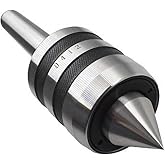 findmall MT2 Medium Duty Live Center 60 Degree Point, 0.0003" Concentricity | Live Tailstock Center, for CNC Lathes, Ordinary Manual Lathes