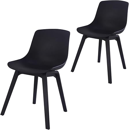 Amazon De Damiware Juliet Gartenstuhl Balkonstuhl Aus Kunststoff Polypropylen In Schwarz 2er Set Gartenstuhle Moderne Essstuhle Sessel Fur Den Garten