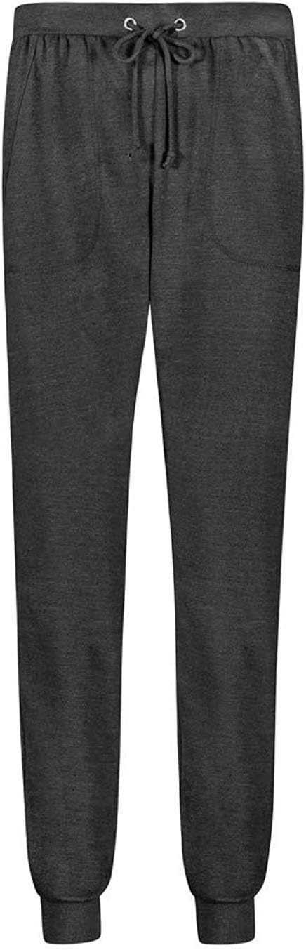 Fleece Sweatpants for Men Regular-Fit - 60% Cotton 40% Poly Sweatpant with and Without Rib