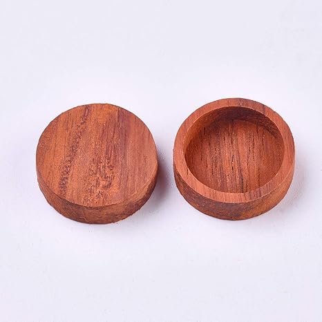 Amazon Co Jp 10個入り 円形 Uvレジン用 木枠 木型 木製フレーム ウッドレジンモールド エポキシ樹脂 粘土 レジンクラフト 樹脂ジュエリー作り用 アクセサリーパーツ Diy ハンドメイド 手芸材料 手作り素材 クラフト用品 22 5x6 5mm ホビー
