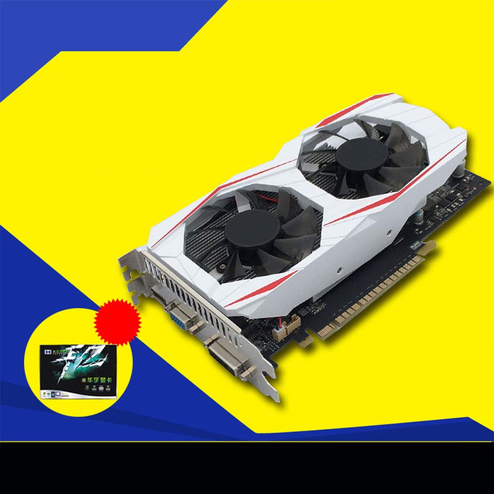 AKDSteel Independent GTX750Ti 2GB DDR5 Game Graphics Cards GTS450 PCI Express 2.0 for Desktop