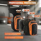 WrightFits Gel Work Knee Pads Heavy Duty Knee Protectors High-Density Foam view 2