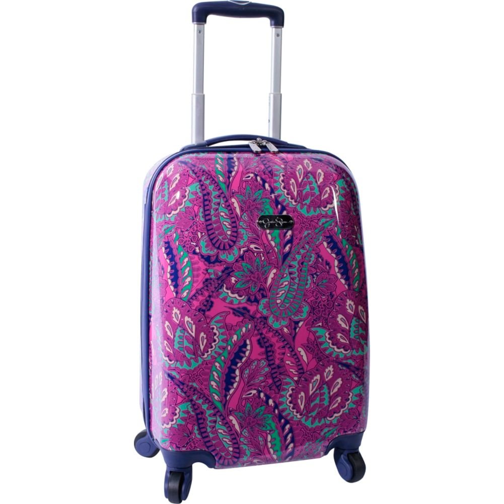 Jessica Simpson Luggage Paisley 20" Twister Hardside (Magenta) Amazon
