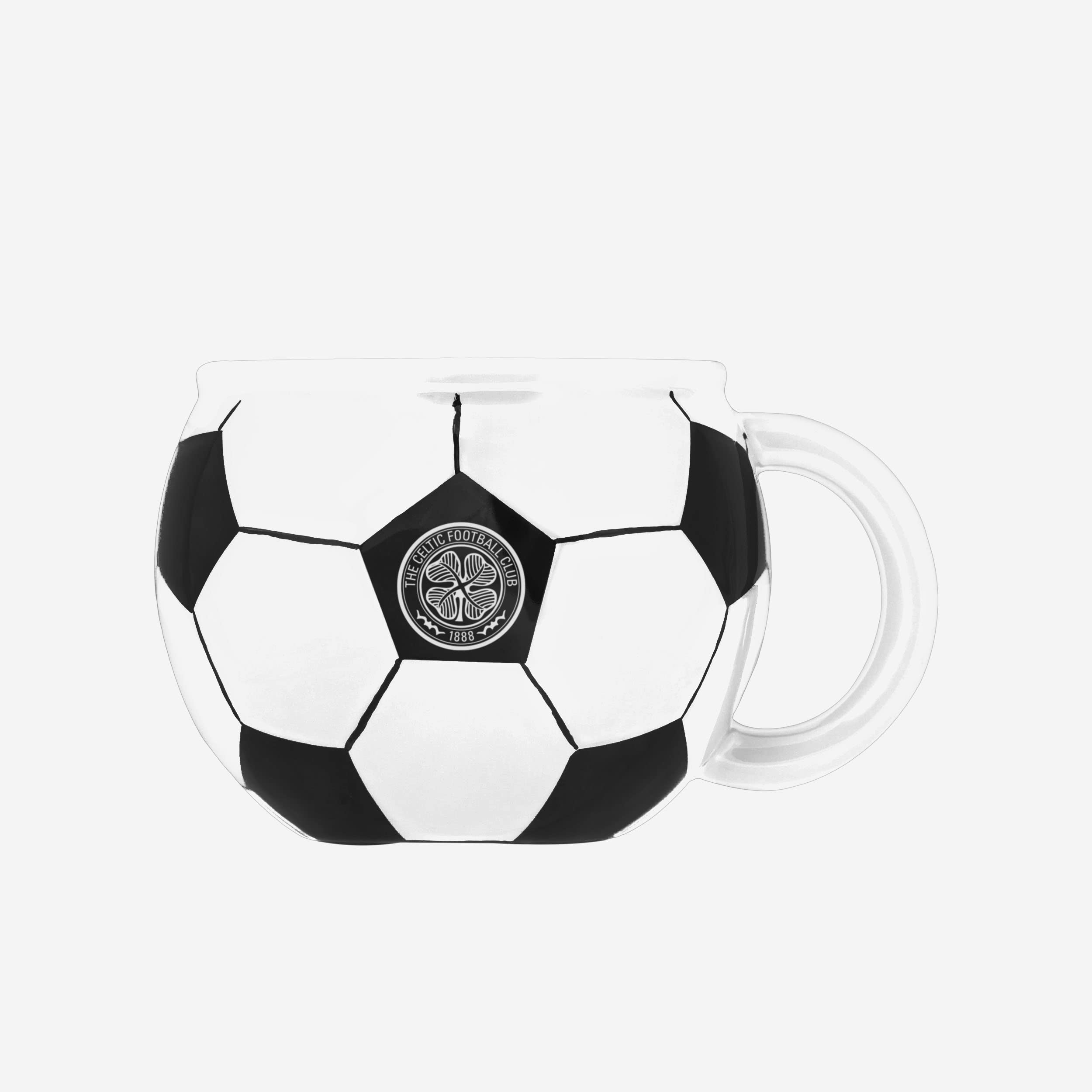 FOCO Officially Licensed Celtic FC Sculpted Football Mug