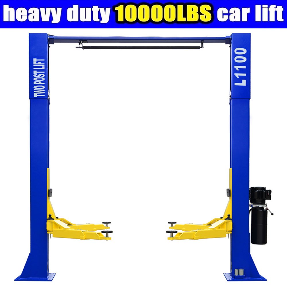 Amazon.com: L1100 Car Lift 10,000lbs 2 Post Lift Car Auto Truck Hoist w/  Overhead Sensor Bar 220Volt: Automotive