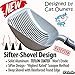 iPrimio - Non Stick Coated - Deep Sifter Shovel - Designed by Cat Owners - Cat Litter Scooper, Kitty Litter Scoop, Deep Cat Poop Shovel - Super Solid Handle - Does Not Include Wall Hanger (Patented)