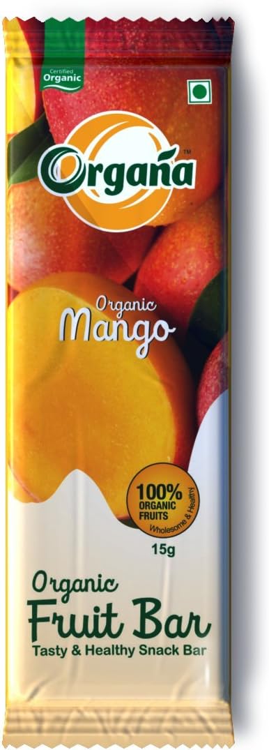 Organa - Organic Mango Fruitbar (Pack of 20)