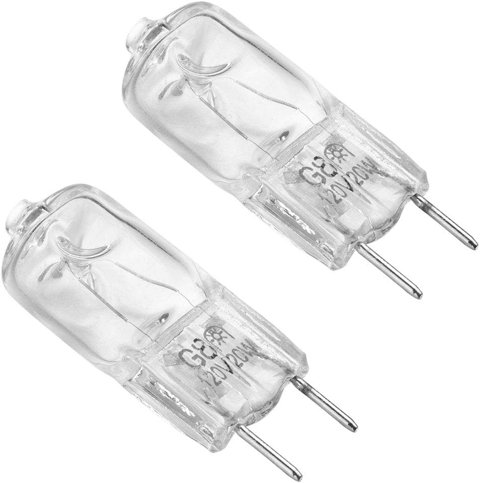 Light Bulb for GE Microwave Oven - Halogen Light Bulb Fits for GE Samsung Kenmore Elite Maytag Over the Stove Range Microwave, Night Light/Stove Light Bulb for GE microwave, Replaces WB25X10019, 2Pack: Home Improvement