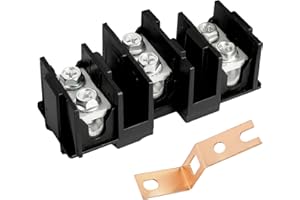 RADINGLIN DG96-00173A Range Terminal Block Assembly Replacement 600V 65A 3 Positions Dual Row DG65-00003A Terminal Block Compatible with Samsung Range/Cooktop/Wall Oven/Microwave Oven Combo,5 Year Warranty