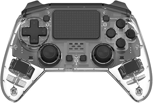 Amazon Susuqi コントローラー 透明 Switch スイッチ コントローラー 任天堂switchに対応 無線 Bluetooth接続 ワイヤレス 連射 振動機能 ジャイロセンサー搭載 プロコン スケルトン新登場 周辺機器 アクセサリ