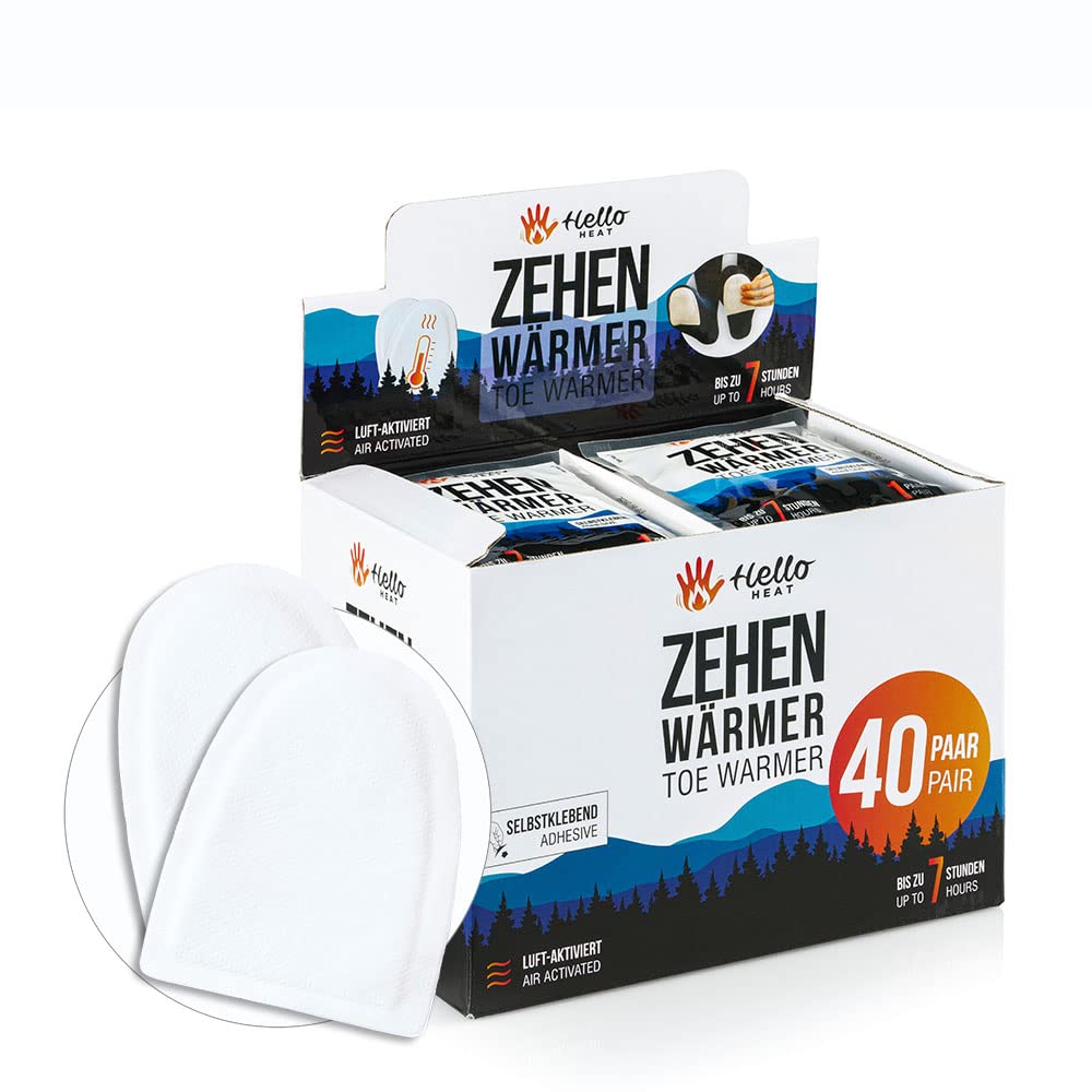 Heat Pack Toe Warmers 40 Pack