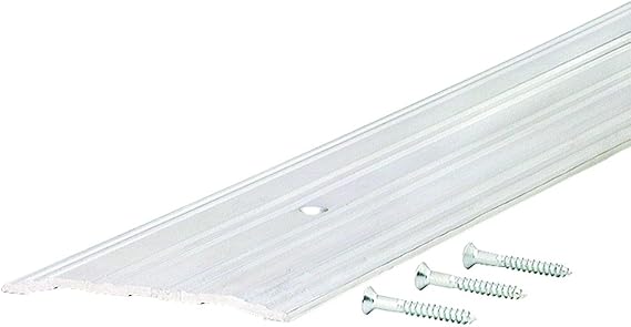 Umbral para puerta de aluminio, de 10.16 cm de ancho, bajo, con parte