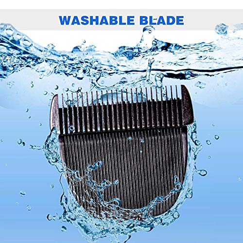 Cordless Hair Clippers for Men (Up to 7 Hour Run Time) Professional Titanium Ceramic Blade LED Display Charger Stand Christmas Gifts