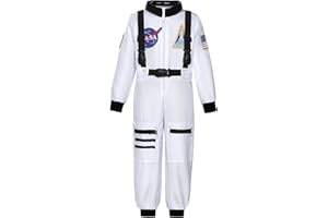 Costumerry Astronaut Costume for Kids NASA Space Pilot Toddler Boys Birthday Halloween Costumes
