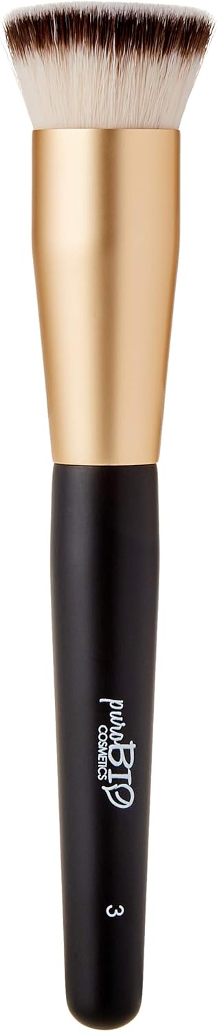 PuroBio Flat Kabuki Facial Brush, No. 03 - Image 4
