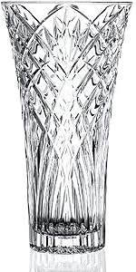 Lorren Home Trends Melodia Collection Crystal Vase