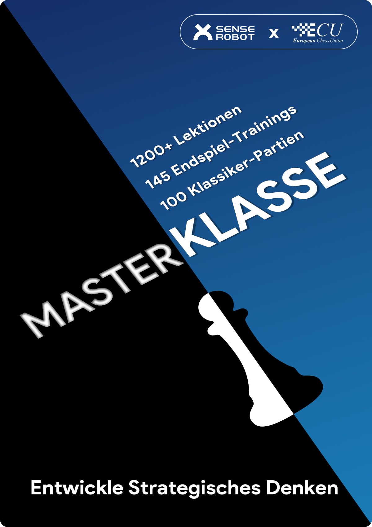 Sense Robot Schachroboter mit KI & Roboterarm – 25 KI-Stufen, 1200+ Übungen, Endspieltrainer, Spielwiederholung, Sprach-Coaching, Lichess-Anbindung, App-Sync, Für alle Spielstärken 4