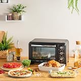 Tefal 19L Optimo Oven with Rotisserie, 8 Functions, 1380W - Black view 4
