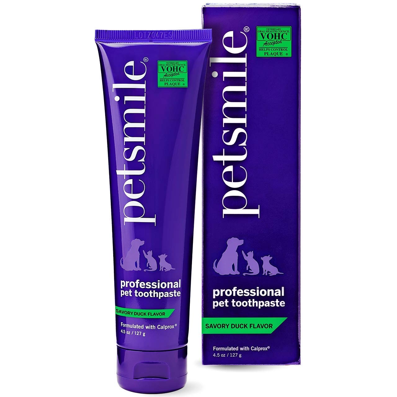 petsmile Professional Dog Toothpaste - 4.5 oz. Savory Duck Flavor