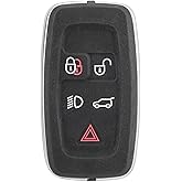 Key Fob Replacement Compatible for 2010 2011 2012 2013 2014 2015 Land Range Rover Smart Key Car Keyless Entry Remote Control KOBJTF10A 5 Button