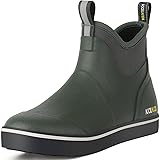 Kalkal Men's Deck Boots, Waterproof Fishing Rain