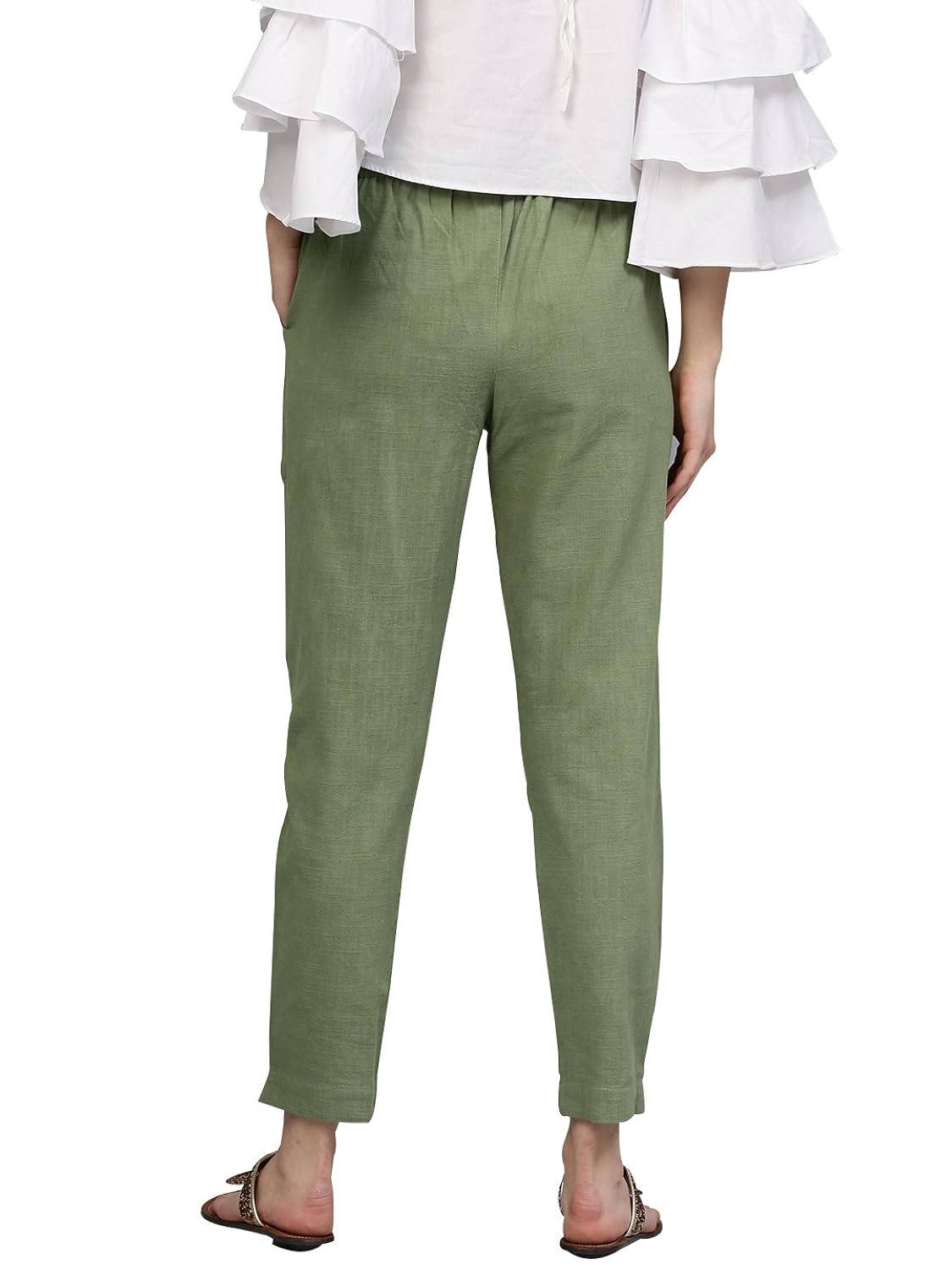 jaipur kurti women's regular fit cotton pant