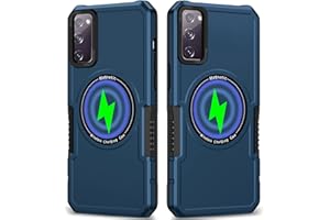 Ysnzaq Magnetic Case for Samsung Galaxy S20 FE, [Compatible with MagSafe] Shockproof Slim Phone Case for Samsung Galaxy S20 FE MM Ocean Blue