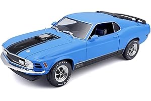 DERMAEX 1970 Ford Mustang Cobra 428 Mach 1 - Blue