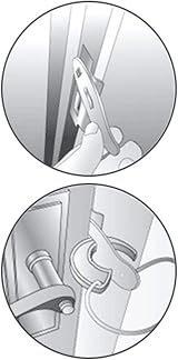 Lifeventure Portable Travel Door Lock for Hotels Hostels Dorms Security view 3