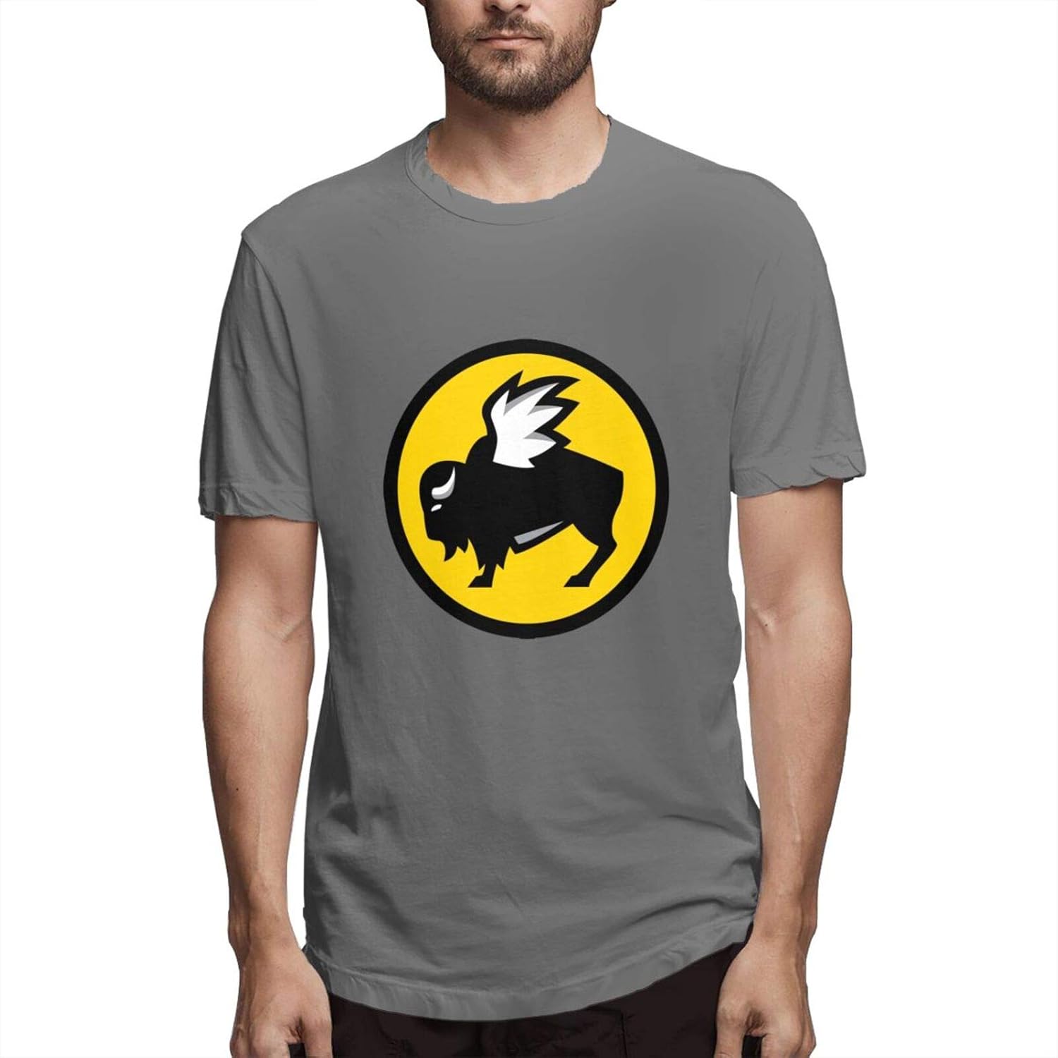 Buffalo Wild Wings Men's Graphic Tees Short Cotton Clothing Shirt