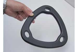 BBDDKEG Triple Dog Leash Handle, 3 Way Dog Coupler Multi-Leash UTurn Handle with which you can walk 3 dogs on 3 leashes and untangle in seconds. Black.