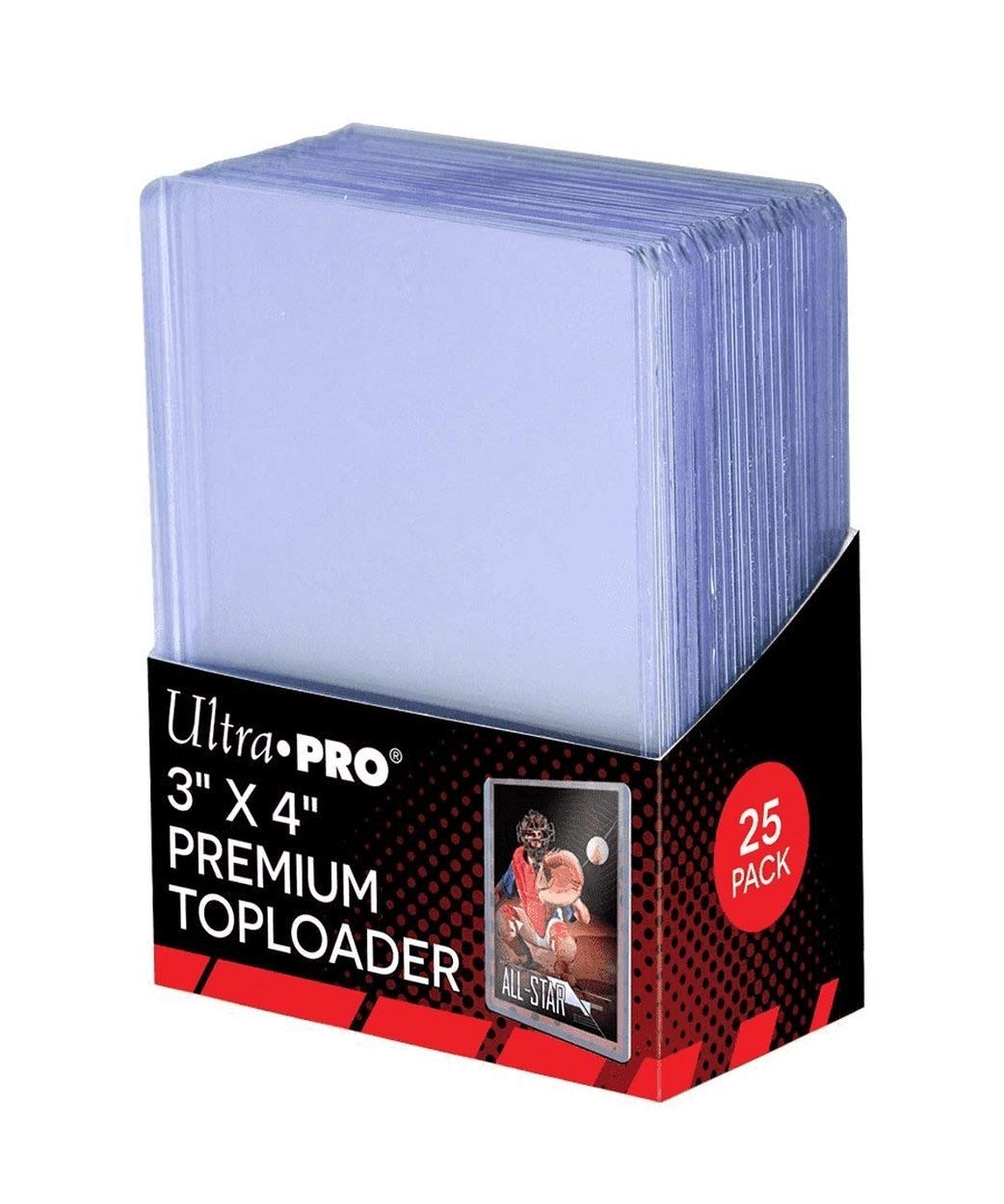 Ultra Pro 3" X 4" Super Clear Premium Toploader 100ct