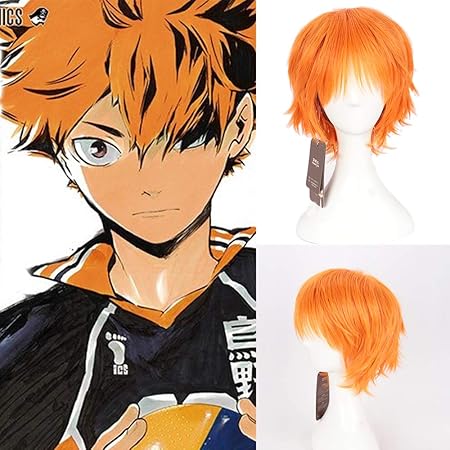 Amazon Co Jp Ivyヘアコスプレウィッグハイキュー 日向翔陽ショートレイヤードオレンジストレートウィッグバングフルマシン合成ハロウィーンパーティー日常使い ウィッグ ウィッグネット ビューティー Amazon Co Jp Ivyヘアコスプレウィッグハイキュー 日向翔陽ショートレイヤードオレンジストレートウィッグバングフルマシン合成ハロウィーンパーティー日常使い ウィッグ ウィッグネット ビューティー
