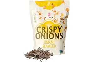 Mekhala Umami Seaweed Crispy Onions - Salad Toppings Crunchy Fried Onions For All-Purpose Seasoning Like Keto, Ramen Toppings, And Rice Gluten-free | 2.5oz