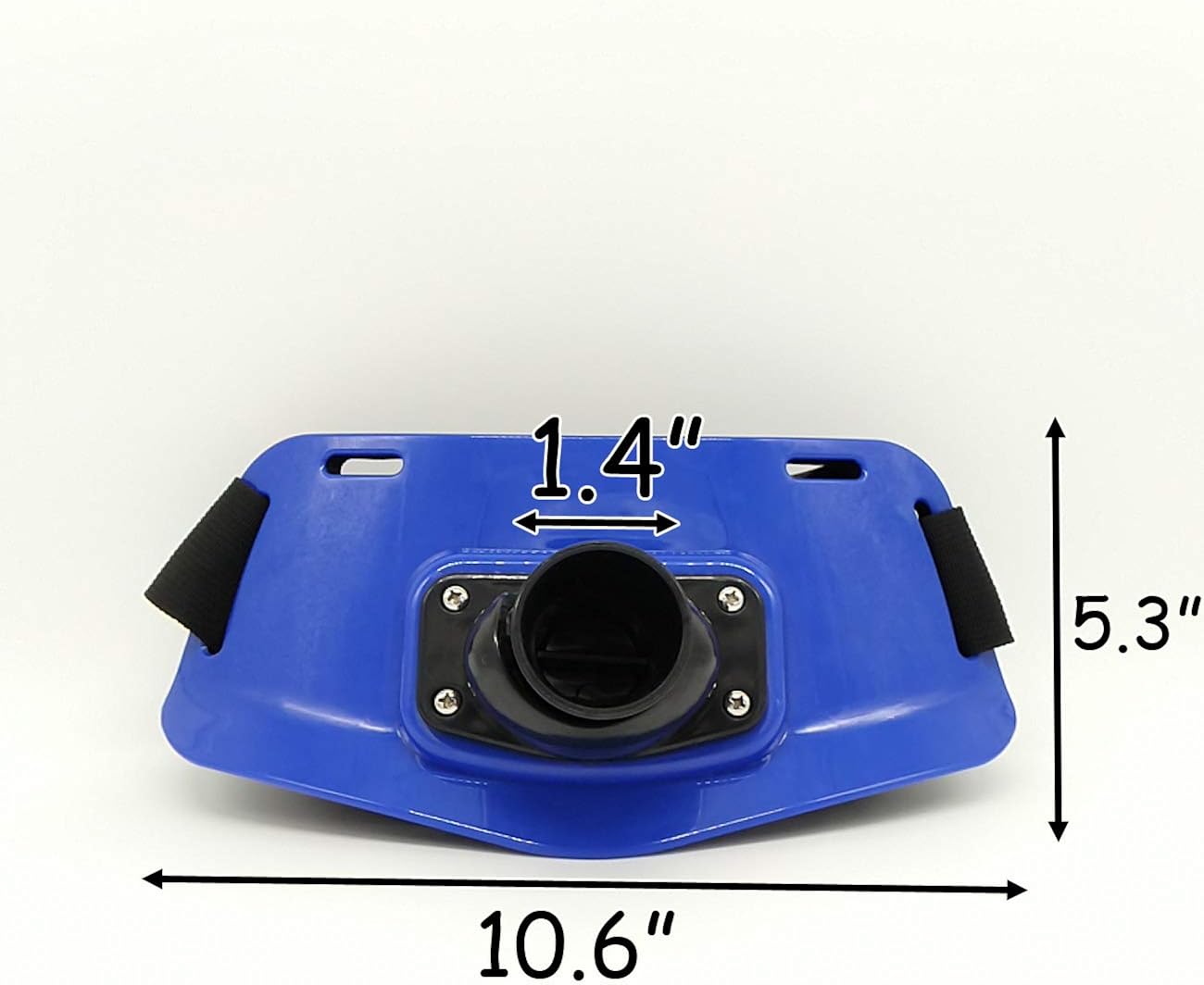 TIHOOD Fighting Rod Pole Holder Adjustable Waist Gimbal Belt Padded Fishing Waist Belt Professional Fishermen Gimbal Pad (Blue): Clothing