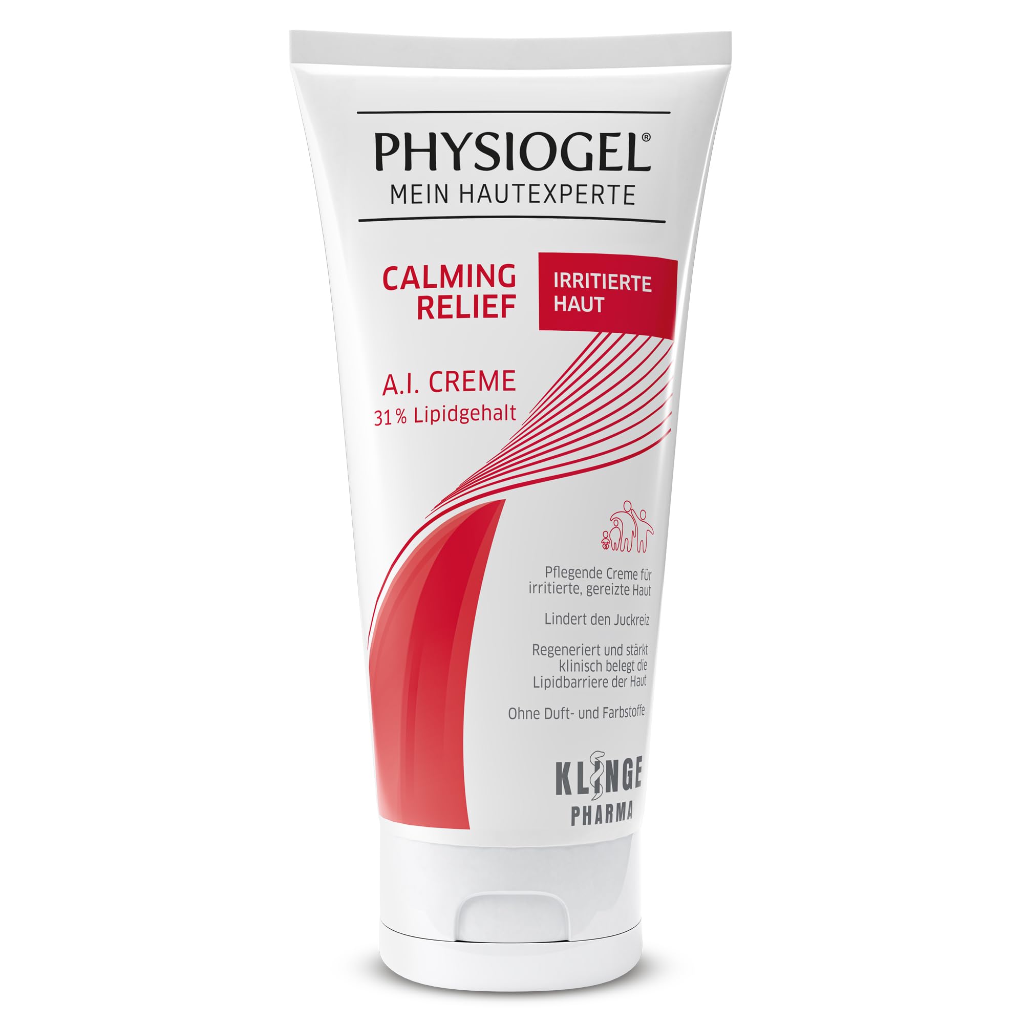 PHYSIOGEL Calming Relief A.I. Creme 100 ml - beruhigende Hautcreme für empfindliche Haut - regenerierende Körpercreme bei Juckreiz und Reizungen der Haut