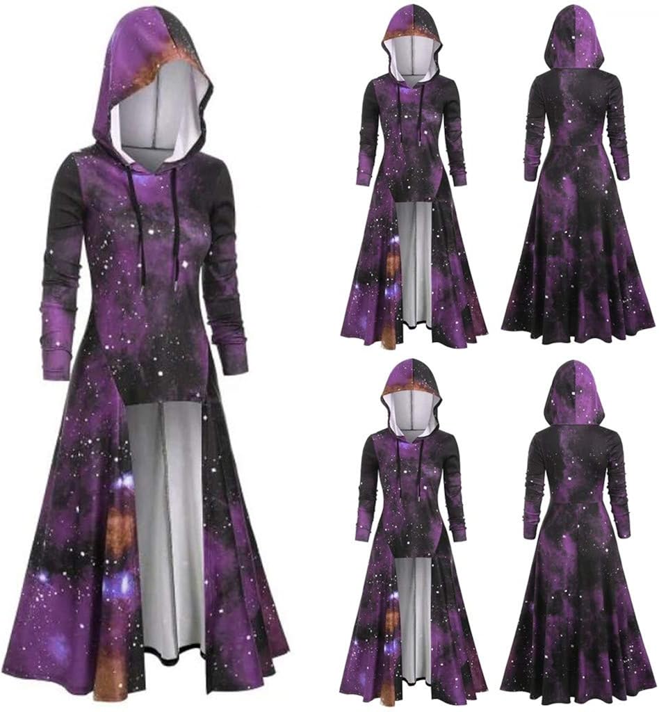 high low hooded sweater