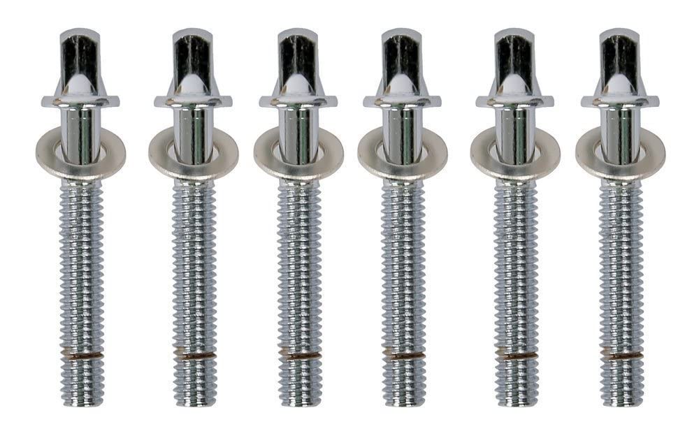 LP Latin Percussion ASPIRE LPA256 LPA2541 Timbale Tuning Screws Chrome (Pack of 6)